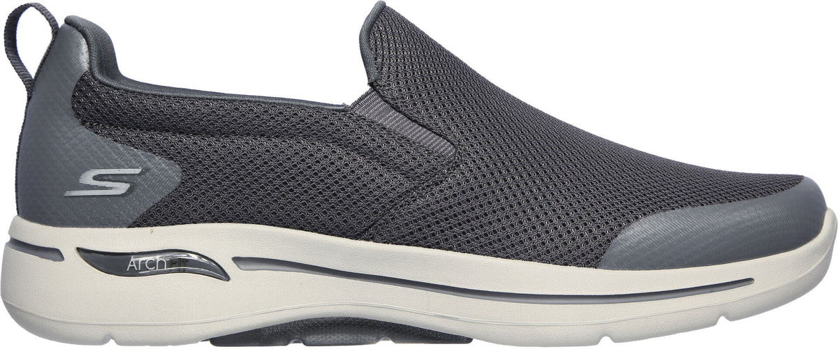 Skechers Men's GOWalk Arch Fit Togpatch Slip On Walking Shoes - Grey