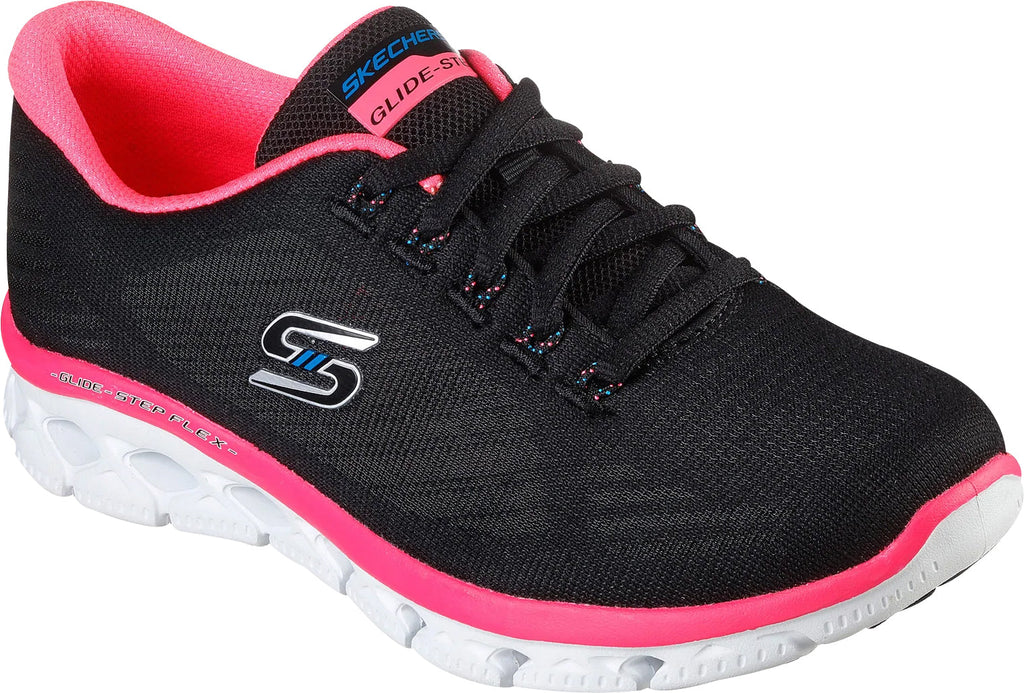 Skechers Women's Glide Step Flex Training Shoes - Black