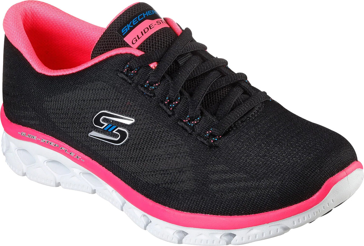 Skechers Women's Glide Step Flex Training Shoes - Black