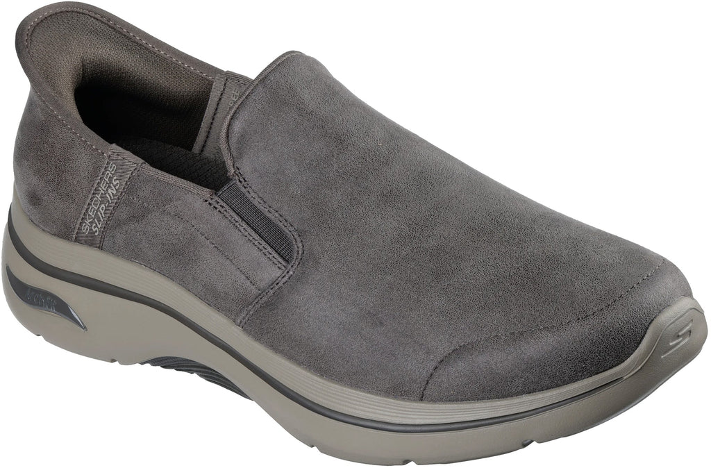 Skechers Men's Go Walk Arch Fit 2.0 Quest Shoes - Grey