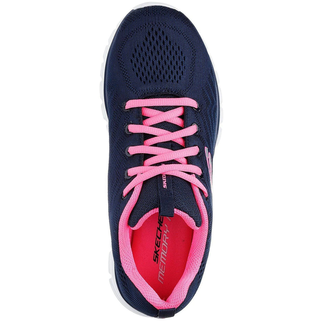 Skechers Women's Graceful Wide Fit Training Shoes - Navy