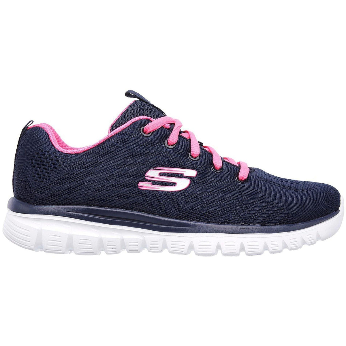 Skechers Women's Graceful Wide Fit Training Shoes - Navy