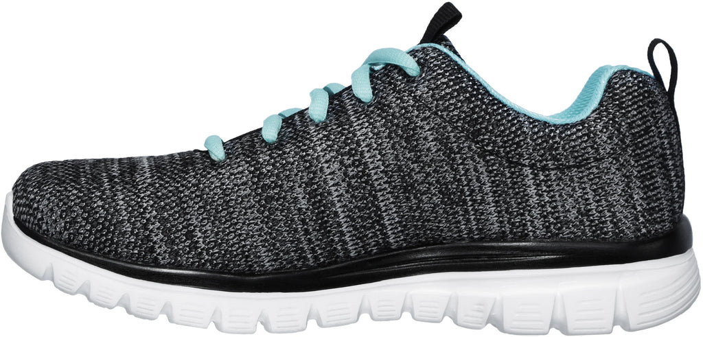 Skechers Women's Graceful Twisted Training Shoes - Black