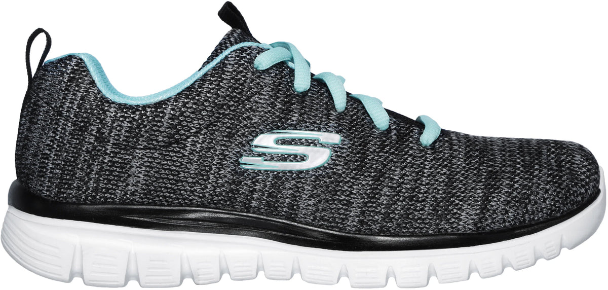Skechers Women's Graceful Twisted Training Shoes - Black