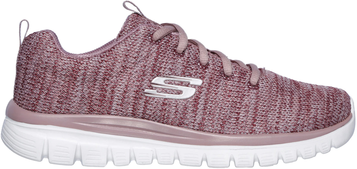 Skechers Women's Graceful Twisted Training Shoes - Pink