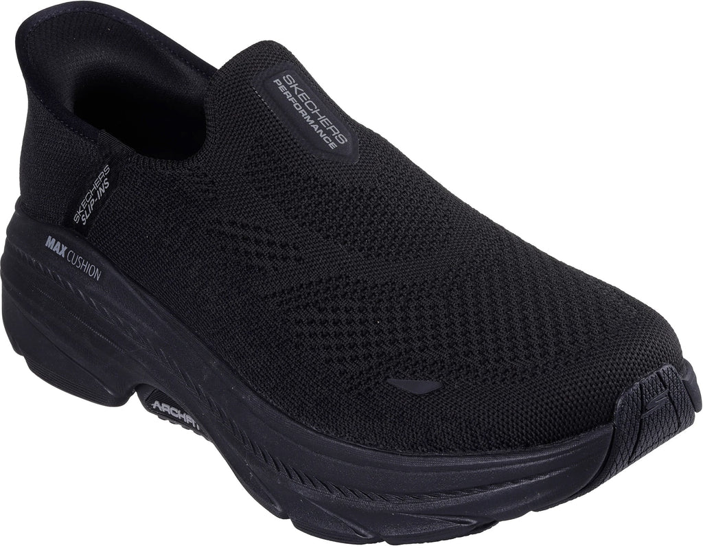 Skechers Men's Max Cushioning Fortuitous 2.0 EXTRA Wide Fit Walking Shoes - Black