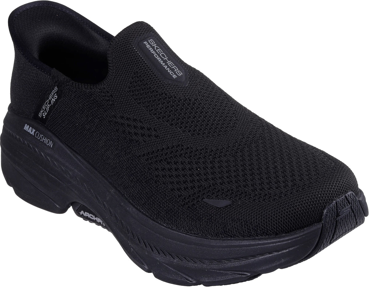 Skechers Men's Max Cushioning Fortuitous 2.0 EXTRA Wide Fit Walking Shoes - Black