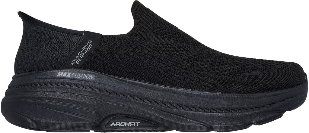 Skechers Men's Max Cushioning Fortuitous 2.0 EXTRA Wide Fit Walking Shoes - Black