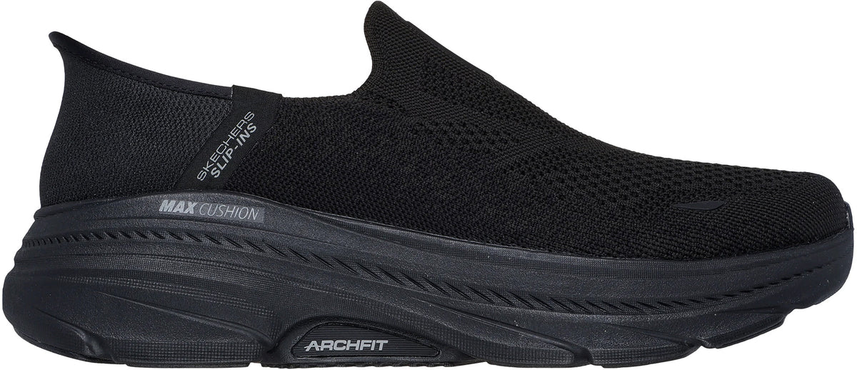 Skechers Men's Max Cushioning Fortuitous 2.0 EXTRA Wide Fit Walking Shoes - Black