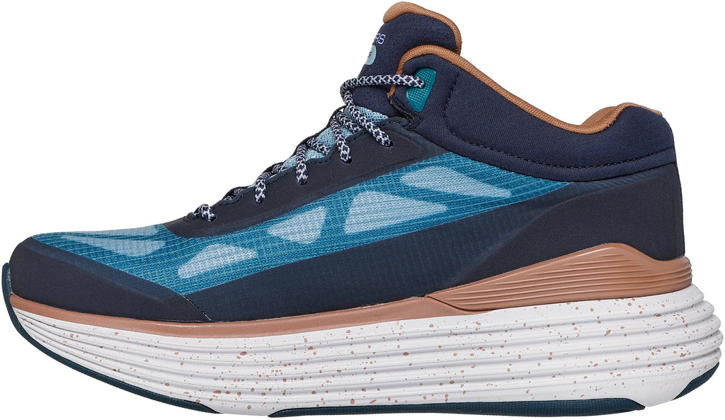 Skechers Women's Max Cushioning Suspension Terrace Waterproof Running Shoes - Blue