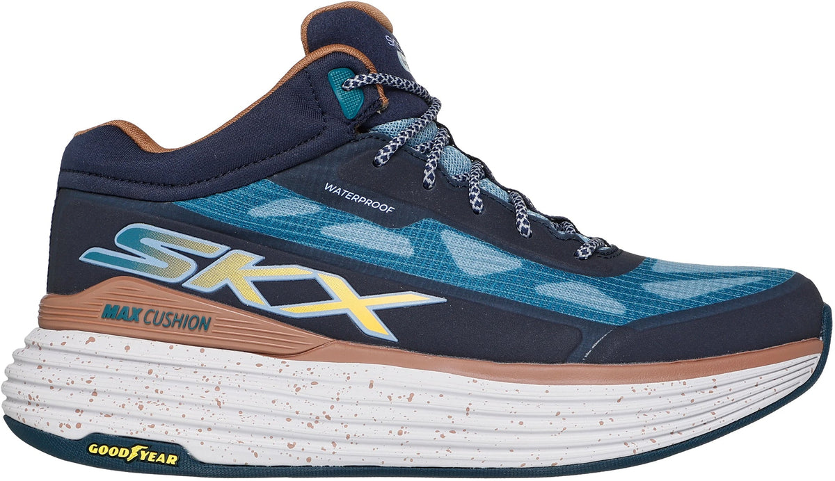 Skechers Women's Max Cushioning Suspension Terrace Waterproof Running Shoes - Blue