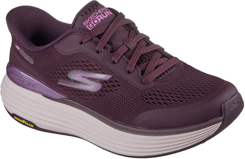 Skechers Women's Max Cushioning Suspension Chrone Running Shoes - Red