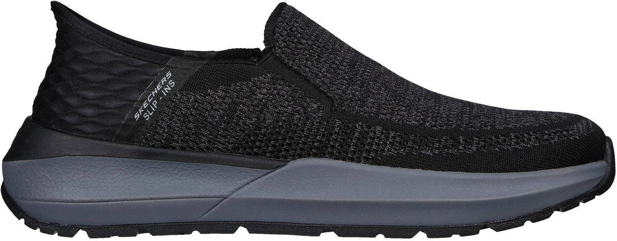 Skechers Men's Neville Rovelo Shoes - Black
