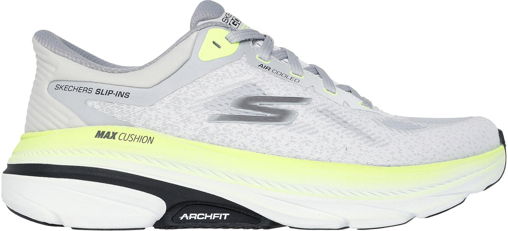 Skechers Men's Performance Max Cushioning Cool Core Running Shoes - Grey