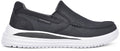 Skechers Men's Proven Suttner Canvas Slip On Walking Shoes - Black