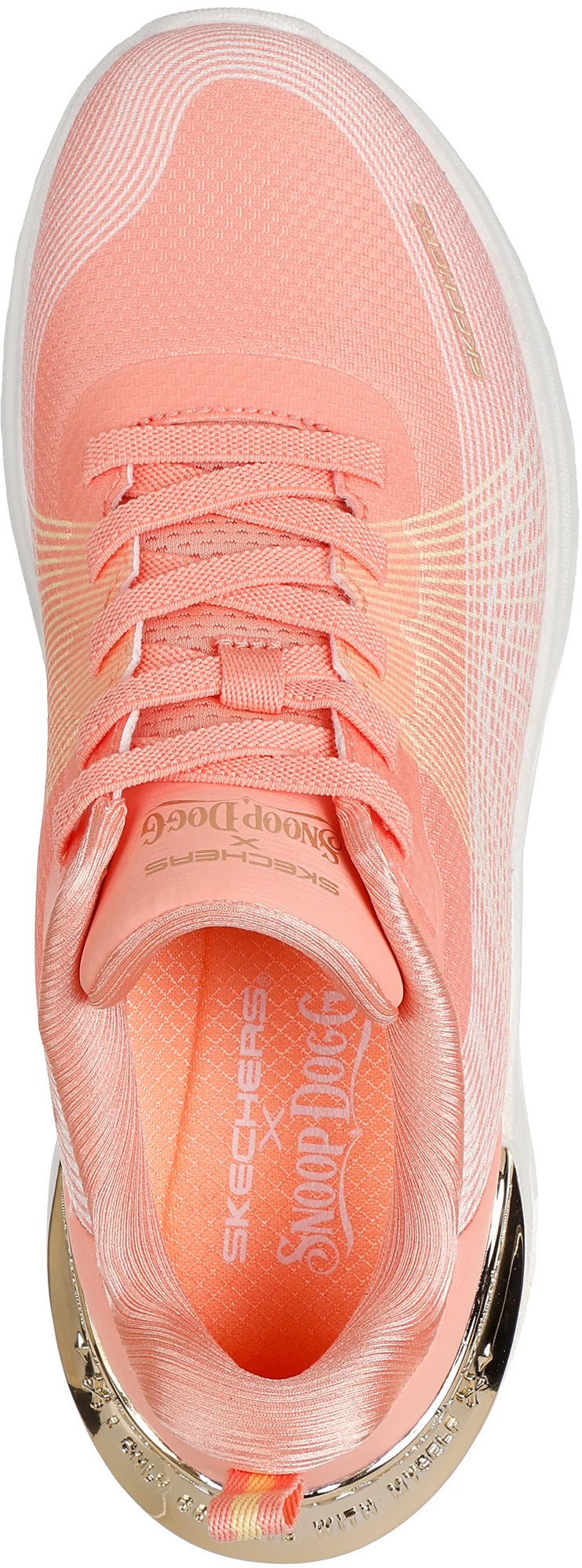 Skechers Women's Snoop Ace Cyber Walker Shoes - Orange
