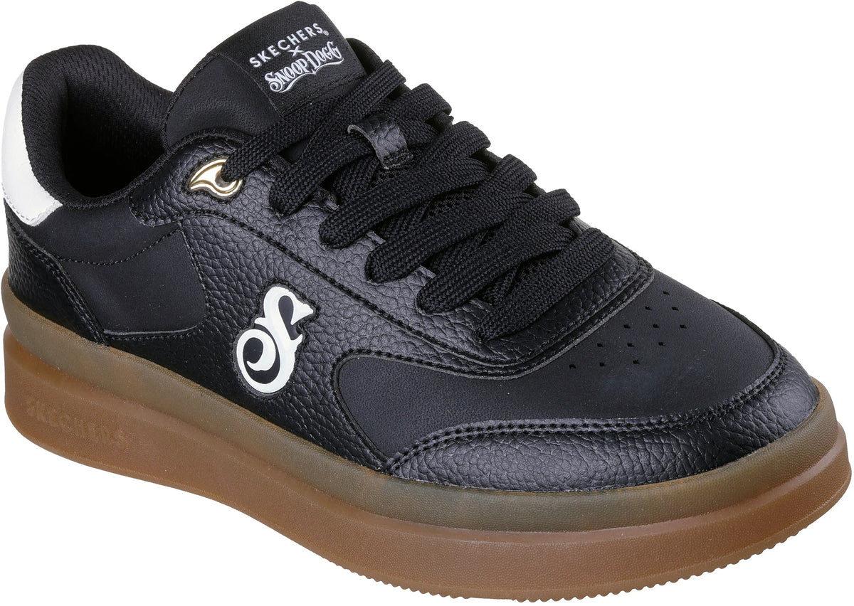 Skechers Men's Snoop Dogg Courtside Cali Dudez Shoes - Black
