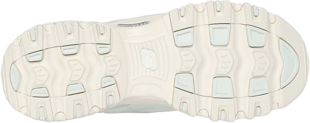 Skechers Women's Sport D'Lites Smooth Nostalgia Shoes - Cream