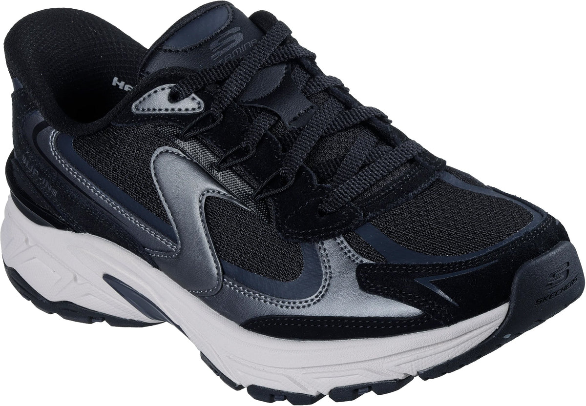 Skechers Women's Stamina Sport Metallic Muse Shoes - Black