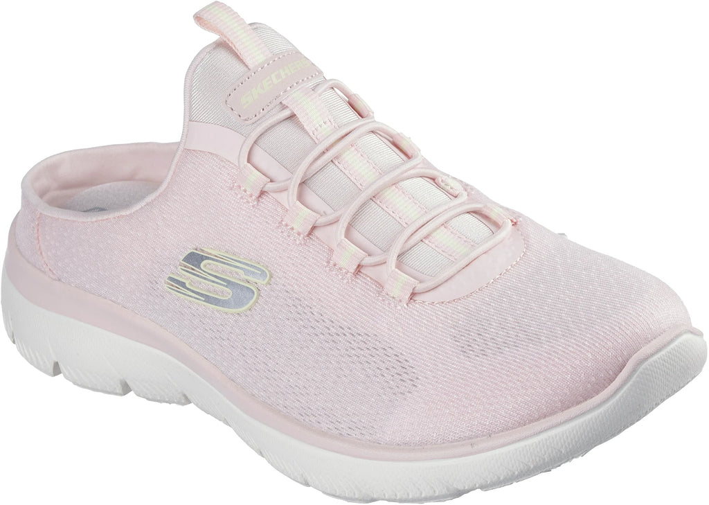 Skechers Women's Summits Simply Sweet Backless Shoes - Pink