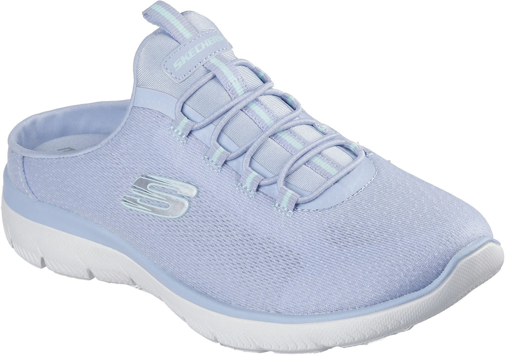 Skechers Women's Summits Simply Sweet Backless Shoes - Blue