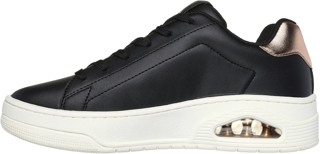 Skechers Women's UNO Court Courted Air Shoes - Black