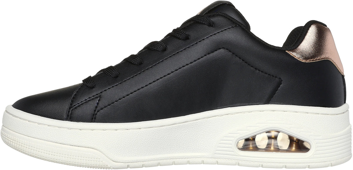 Skechers Women's UNO Court Courted Air Shoes - Black