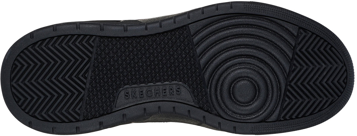 Skechers Men's UNO Court Low Post Match Shoes - Black