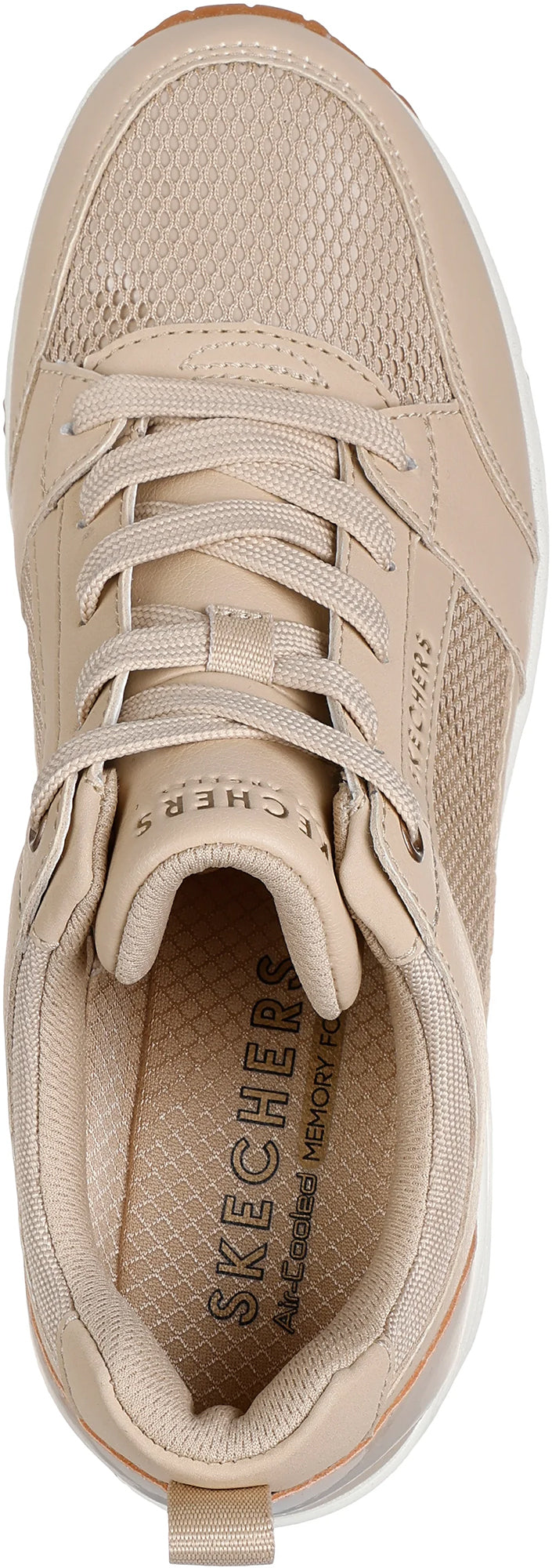 Skechers Women's UNO Wedge Everything Nice Shoes - Beige