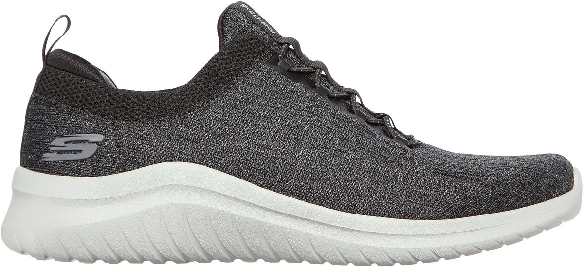Skechers Men's Ultra Flex 2.0 Cryptic Wide Fit Shoes - Black