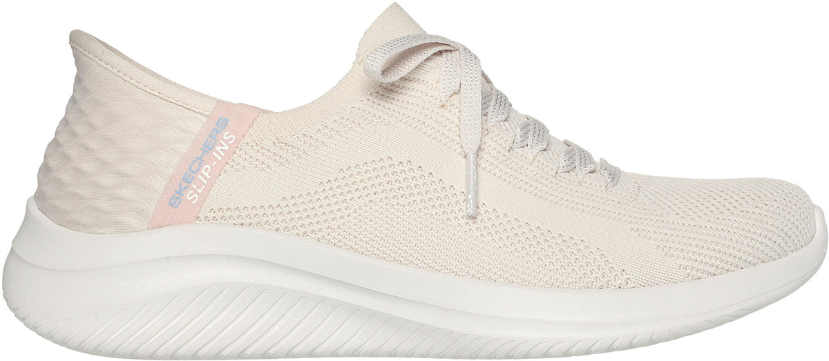 Skechers Women's Ultra Flex 3.0 Brilliant Path Training Shoes - Natural