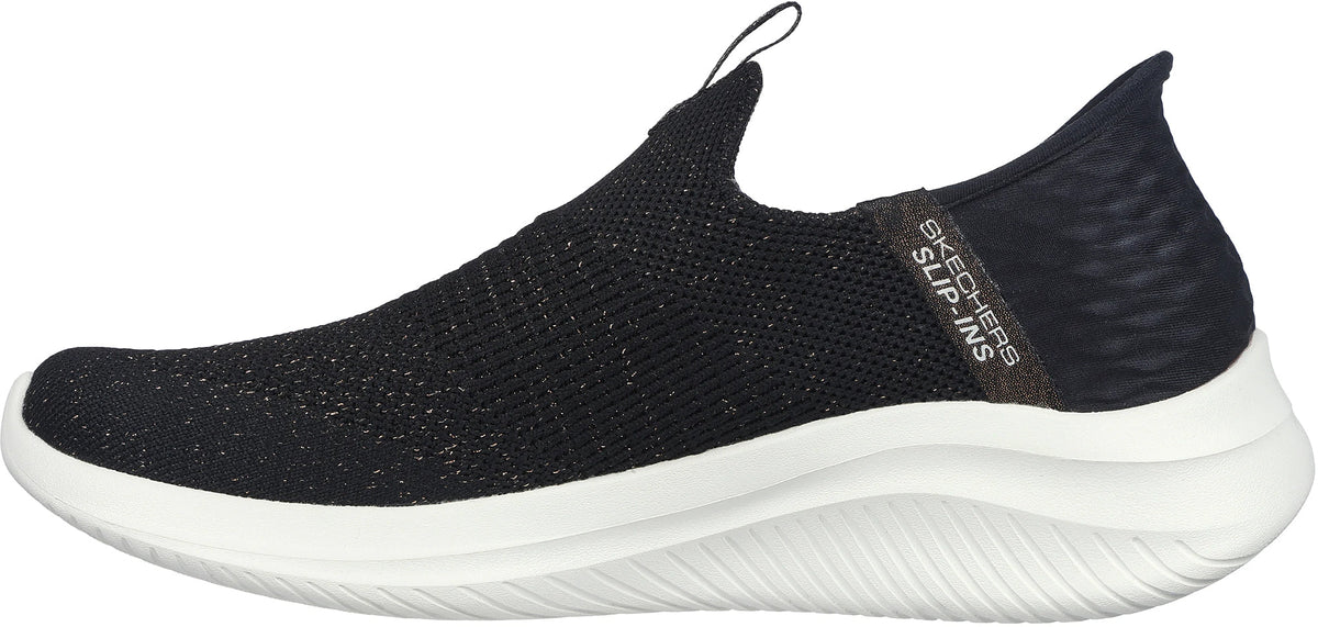 Skechers Women's Ultra Flex 3.0 Glitter Me Shoes - Black