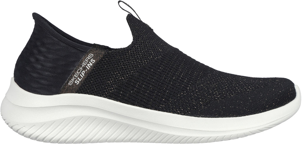 Skechers Women's Ultra Flex 3.0 Glitter Me Shoes - Black