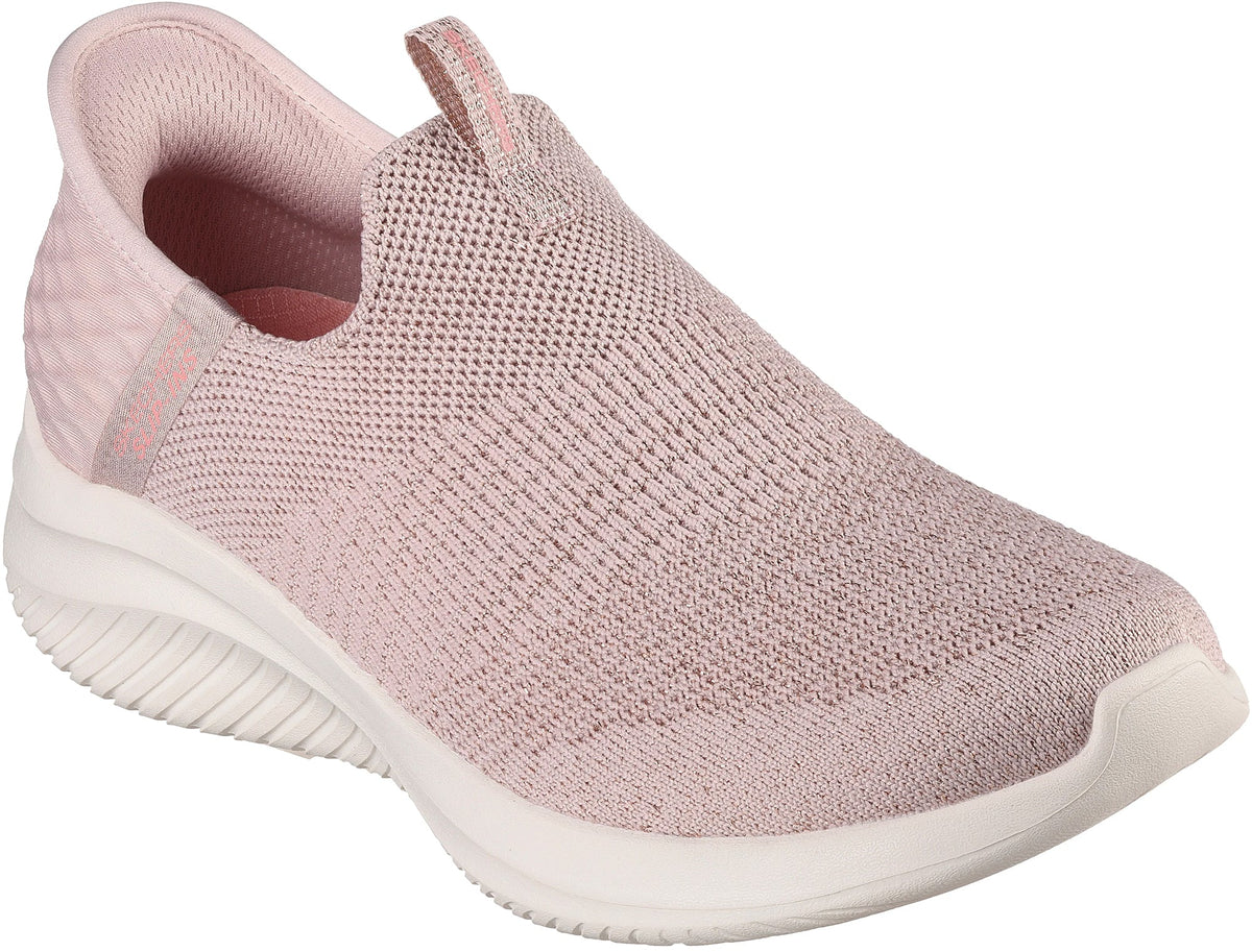 Skechers Women's Ultra Flex 3.0 Glitter Me Shoes - Pink