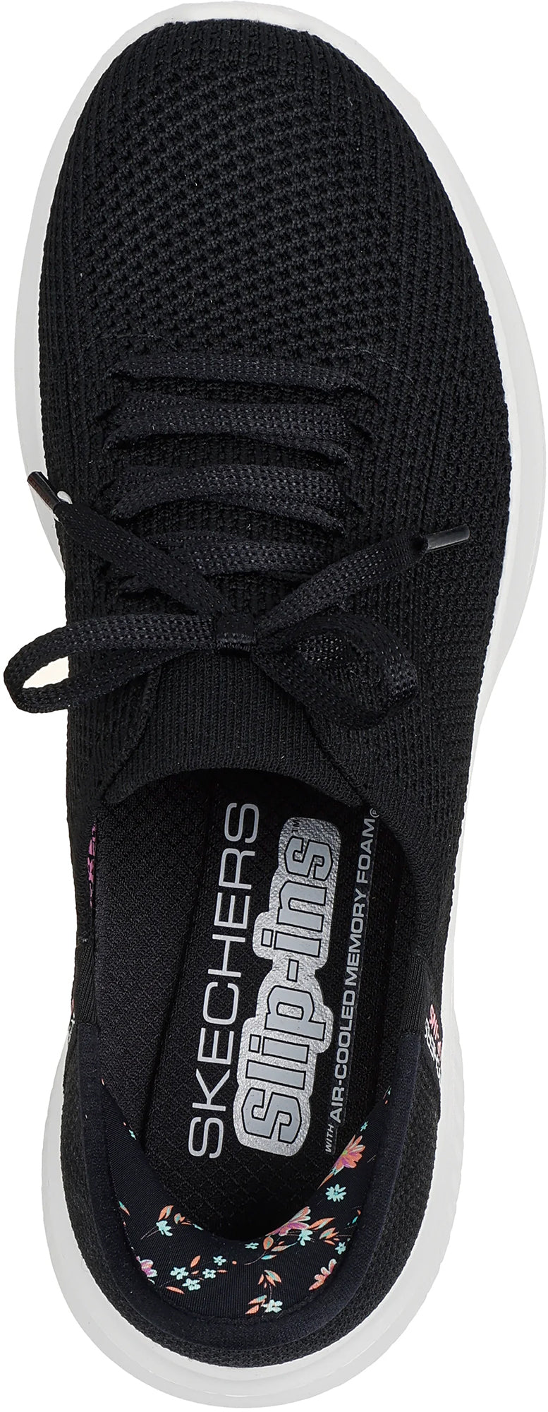 Skechers Women's Ultra Flex 3.0 Morning Blossom Shoes - Black