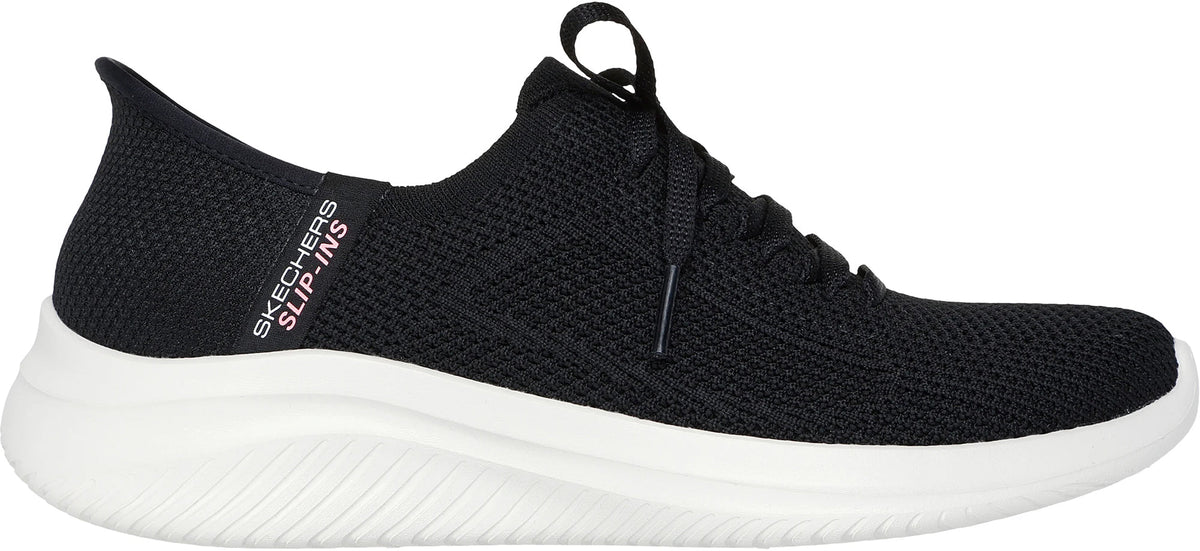 Skechers Women's Ultra Flex 3.0 Morning Blossom Shoes - Black