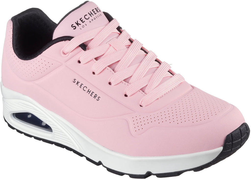 Skechers Men's Uno Stand On Air Trainers - Pink