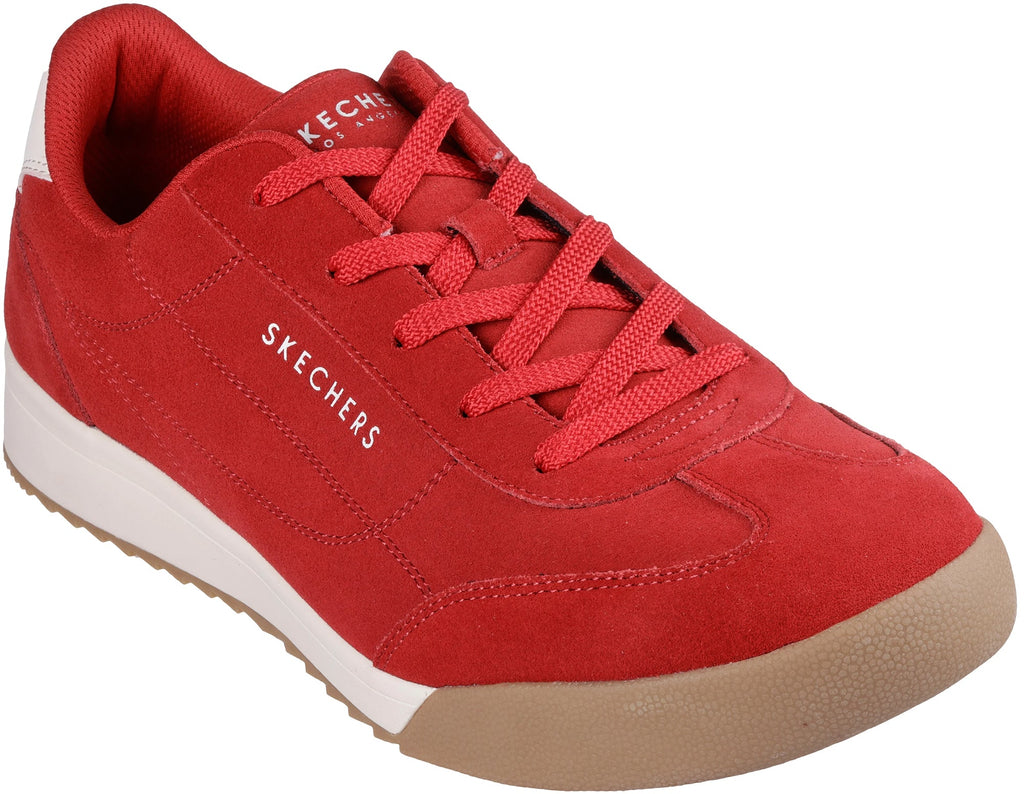 Skechers Men's Zinger 2.0 Manzanilla Suede Shoes - Red