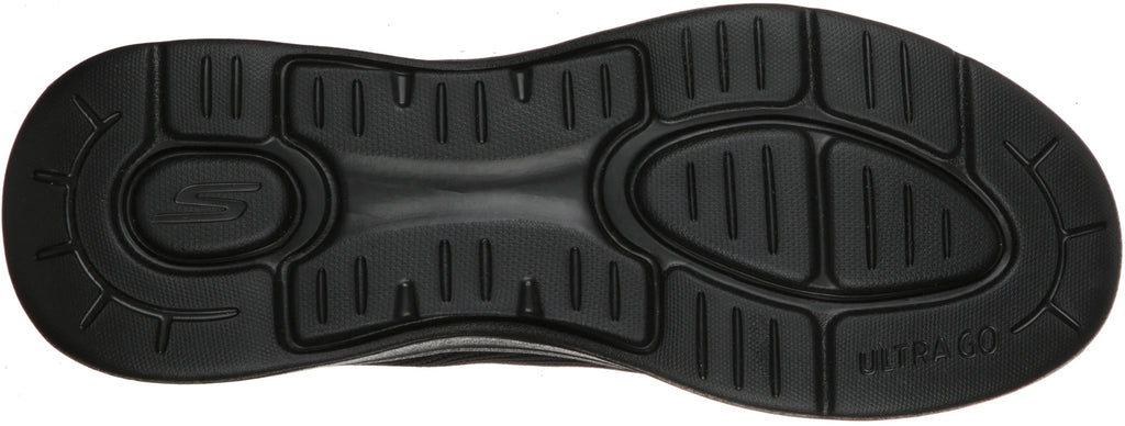 Skechers Men's GO Walk Arch Fit Iconic EXTRA Wide Fit Walking Shoes - Black