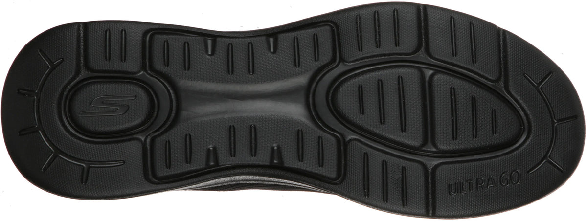 Skechers Men's GO Walk Arch Fit Iconic EXTRA Wide Fit Walking Shoes - Black