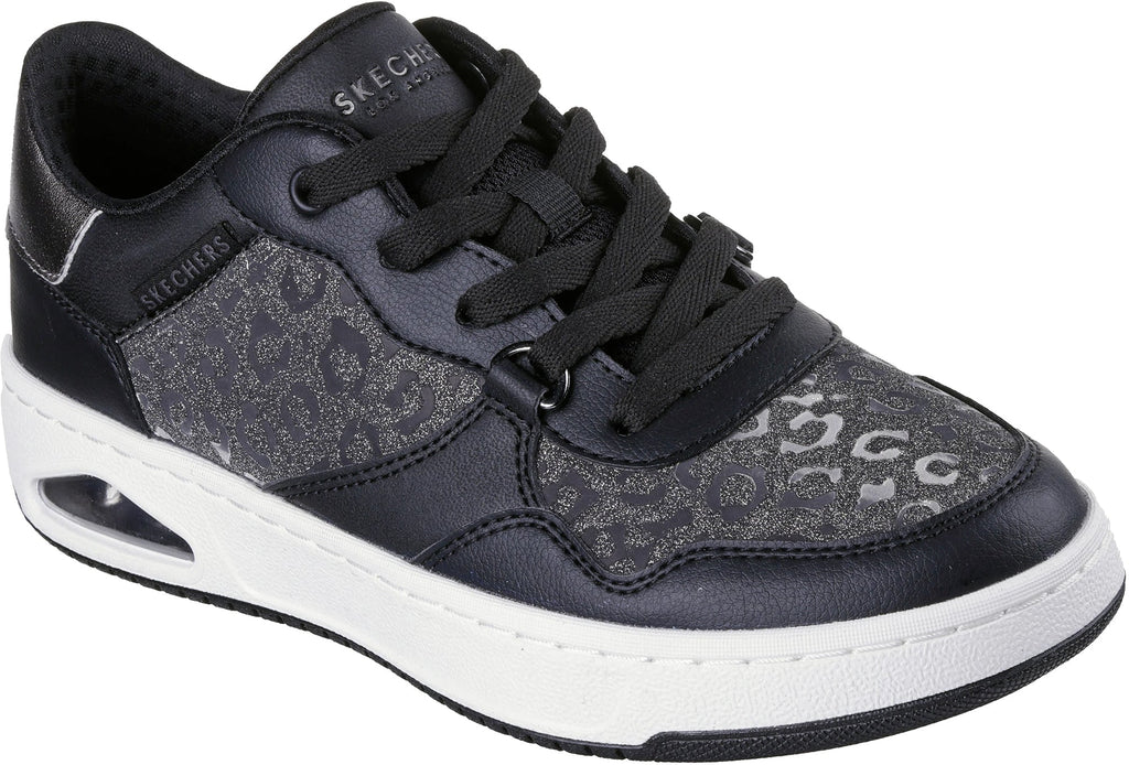 Skechers Women's UNO CTL Subtle Shimmer Shoes - Black