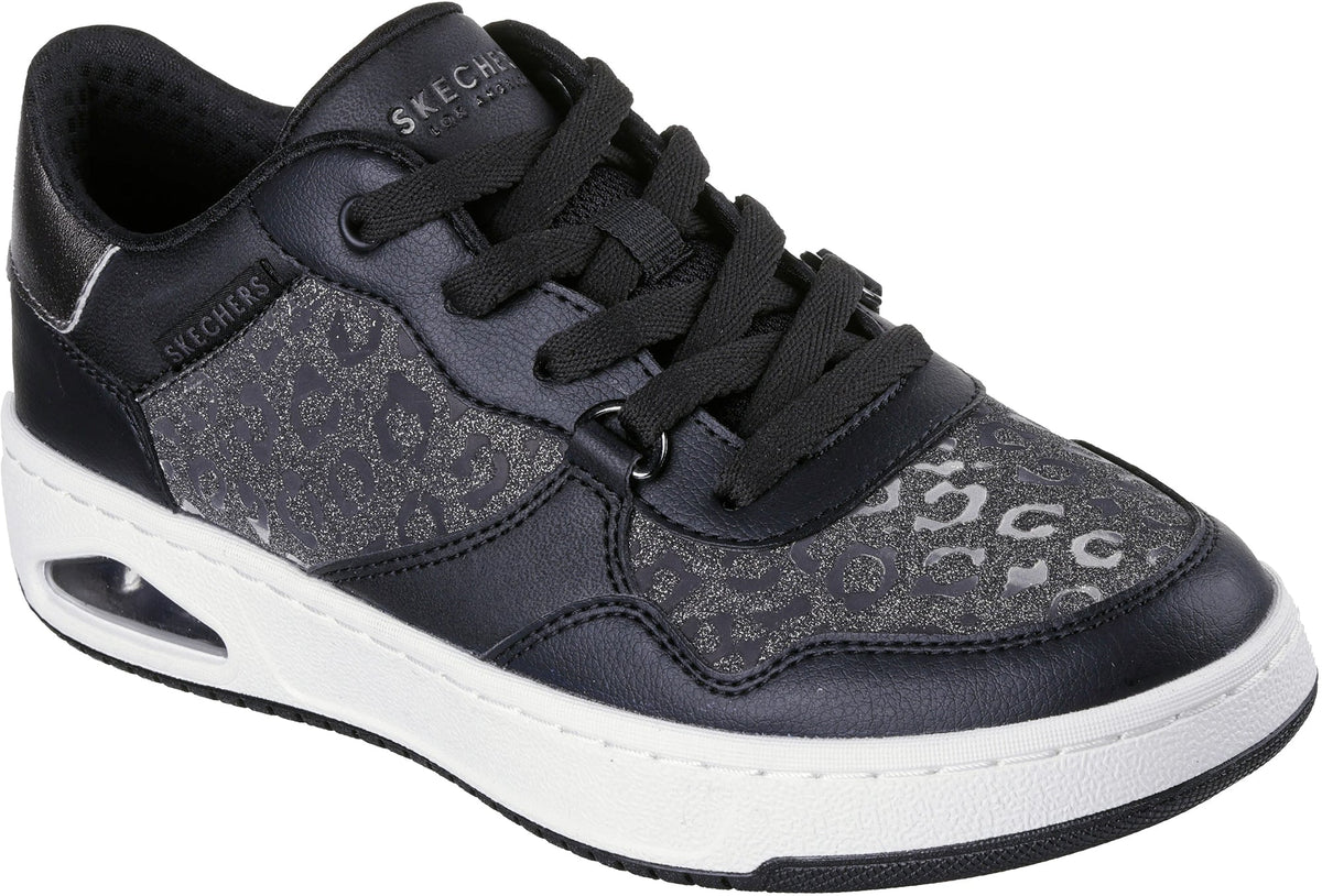 Skechers Women's UNO CTL Subtle Shimmer Shoes - Black