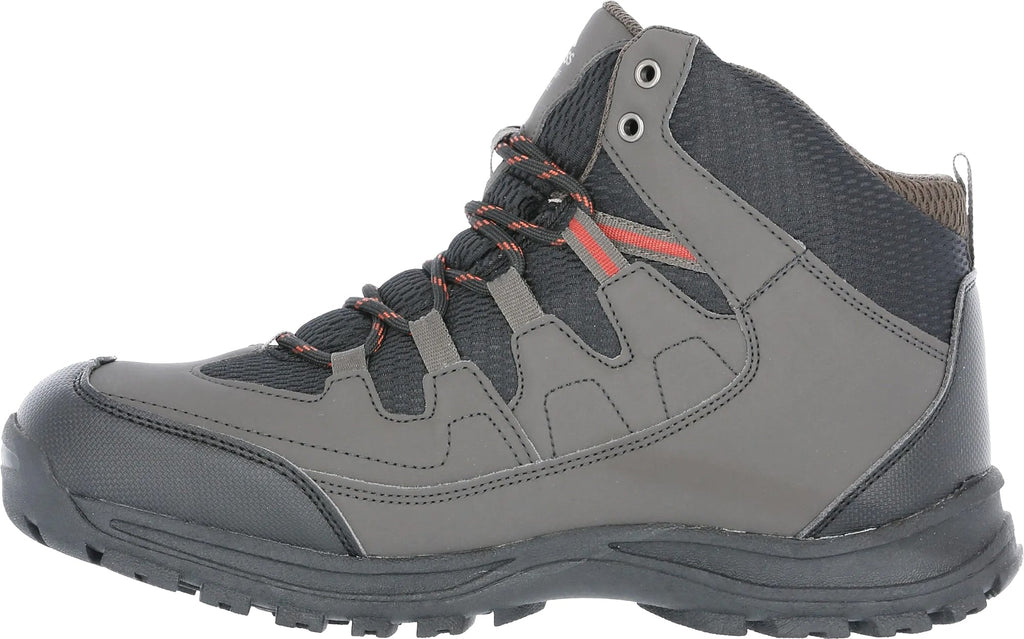 Trespass Men's Finley Mid Waterproof Walking Boots - Grey