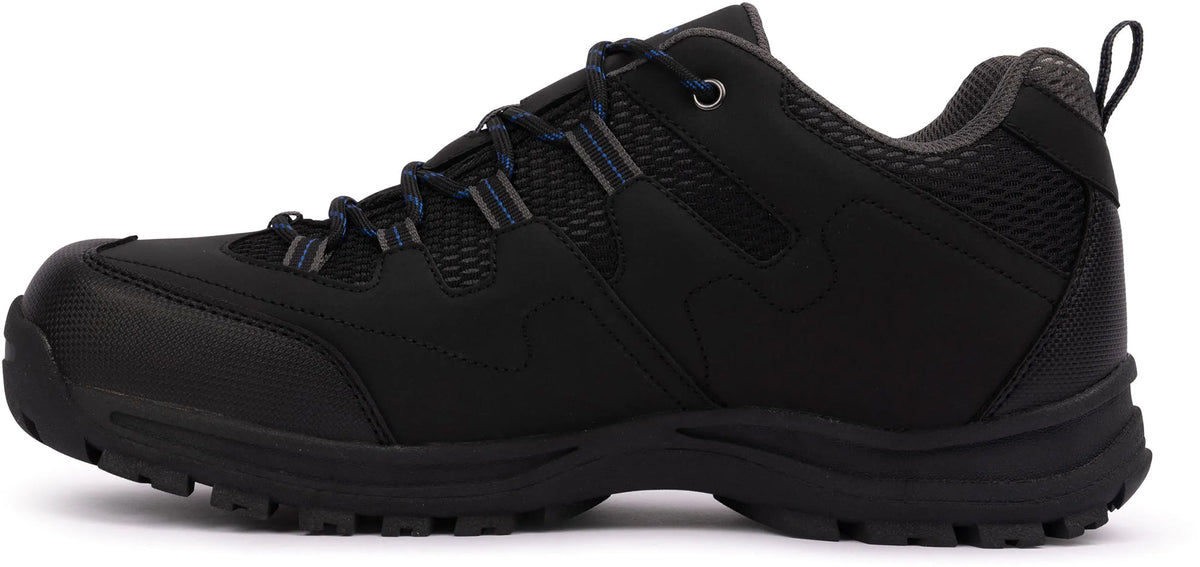 Trespass Men's Finley Waterproof Walking Shoes - Black