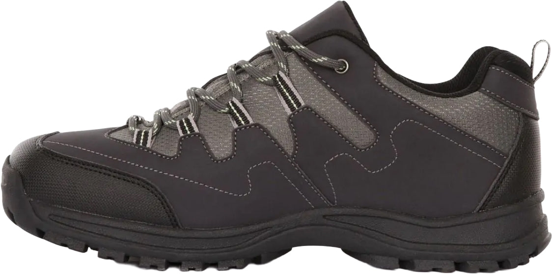Trespass Men's Finley Waterproof Walking Shoes - Grey
