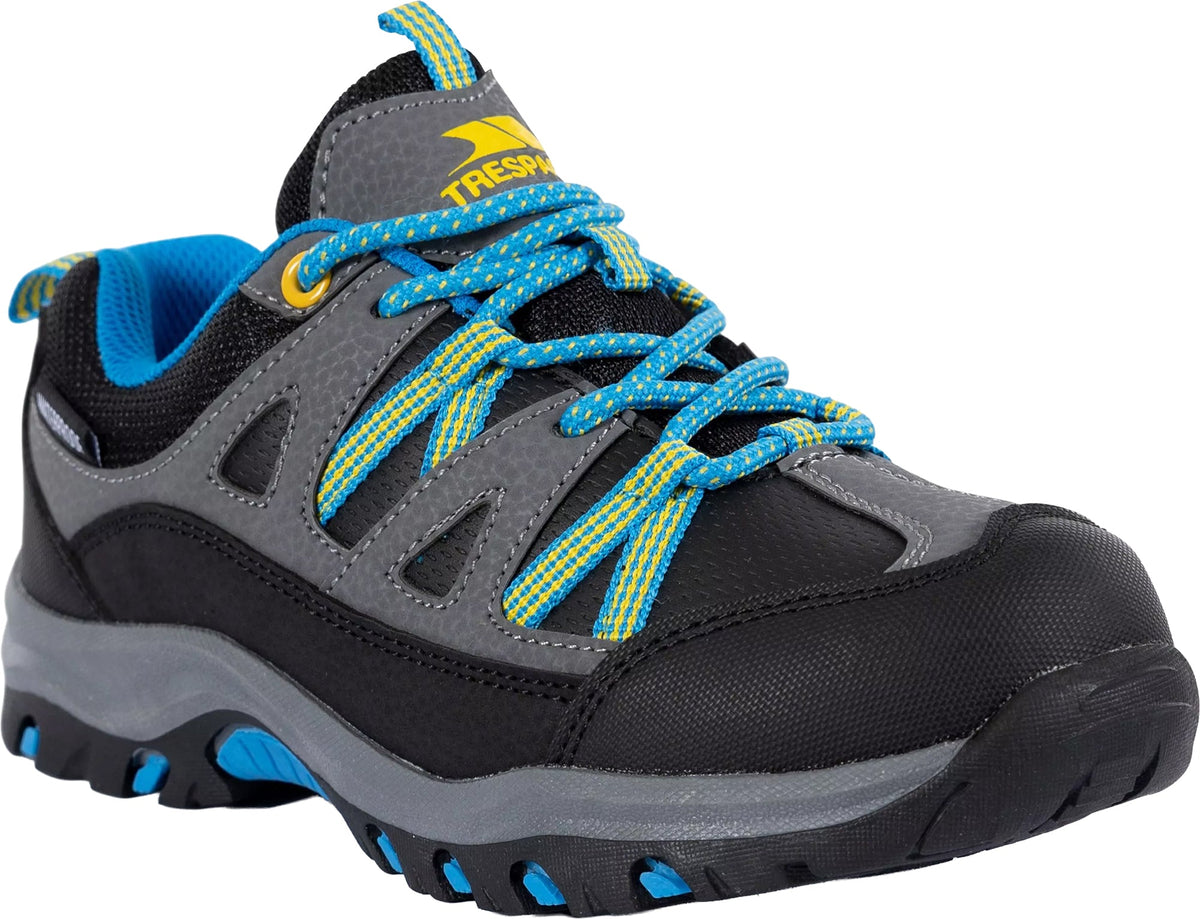 Trespass Junior Gillon II Waterproof Walking Shoes - Black