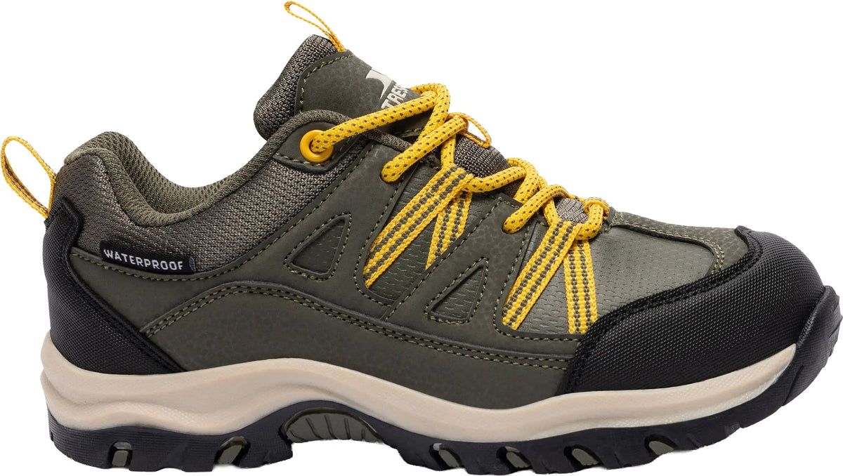 Trespass Junior Gillon II Waterproof Walking Shoes - Green