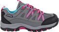 Trespass Junior Gillon II Waterproof Walking Shoes - Grey
