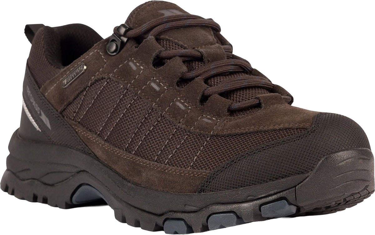 Trespass Men's Scrap Waterproof Walking Shoes - Brown