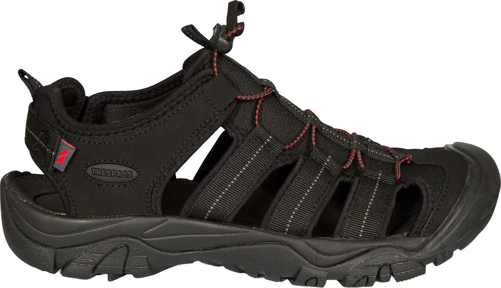 Trespass Men's Torrance B Walking Sandals - Black